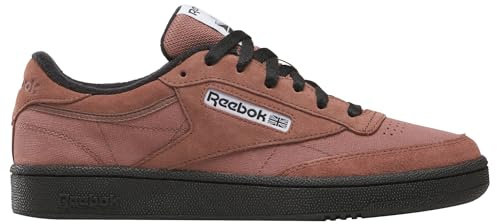 Reebok Unisex Club C 85 Sneaker, SCORTCHEDEARTH/Black/White, 41 EU