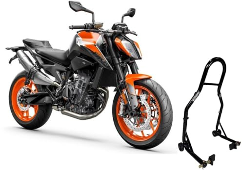 Cavalletto alzamoto alza moto per alzare sollevare la ruota posteriore di dietro compatibile con KTM Duke 125 200 390 790 690 890 990 R