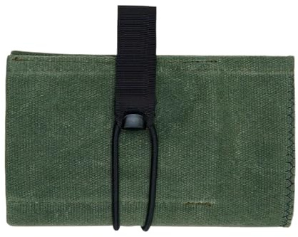 WJnflQN Sac à outils enroulable – 6 compartiments portable en toile pliable | Sac à outils de mécanicien – pour mécanicien, artiste, garage, camion, voiture, jardin, service d'entretien, peinture