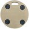 Unibos Transport Roller Dolly Trolley Cart Round 250kg Capacity Wooden Furniture Removal Platform Mover