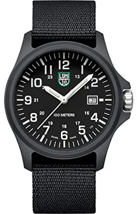 Luminox - G Kollektion Patagonia - Herren Uhr - 43mm - X2.2401.NB - Taucheruhr mit Datumsanzeige - 100m Wasserdicht - Herrenuhr - Mehrere Varianten - Hergestellt in der Schweiz
