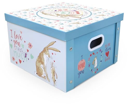 GHMILY Robert Frederick Guess How Much I Love You Collapsible Storage Box - Large