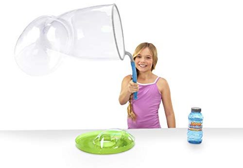 Gazillion - Varita de Burbujas Gigantes con 2 litros solución para Burbujas, Azul, Verde