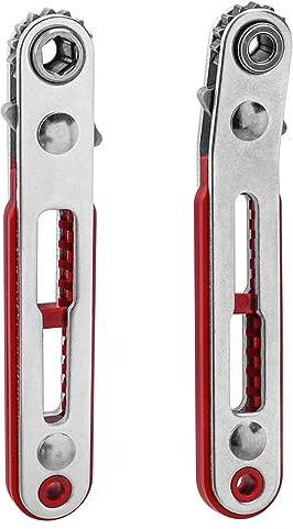 Treki 2PCS Mini Llave de Carraca Llaves de Destornillador de Trinquete de 90 Grados Destornillador de Carraca Reversible para Reparación Mini Cabeza de Codo Mango de Destornilladors