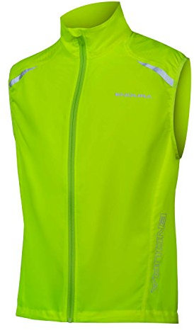 Endura Hummvee Softshell Weste für Herren, Bright Yellow, L
