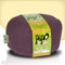 SitWise Pipo Pouf - Sitzsack mit Griff - Rund - Aubergine - 30 x 16 cm