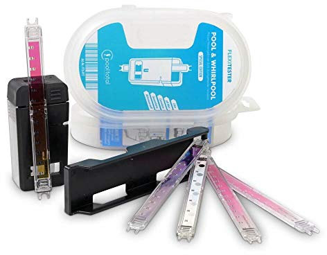 POOL Total FlexiTester Special Edition | 5 in 1 Pooltester für die präzise Wasseranalyse im Schwimmbad und Whirlpool