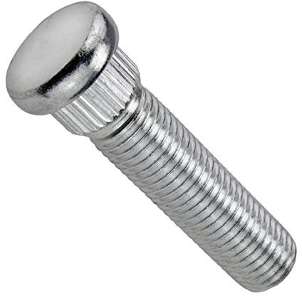 Carbonado Rändelbolzen Stehbolzen Bolzen M12x1,5 Rändel 12,4mm Länge: 40mm Längenauswahl