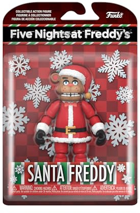 Funko Action Figure: Five Nights At Freddy's (FNAF) - Holiday Freddy Fazbear - Collectable Toy - Gift Idea - Official Merchandise