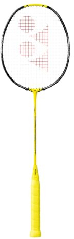 YONEX Badminton Racquet NanoFlare 1000 Game (Strung) Lightning Yellow 4U (83g Avg) G5 Flex Medium
