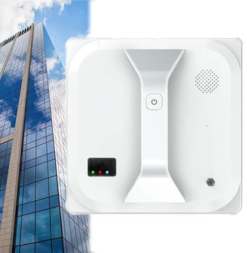 Robot Lavavetri Automatico For Piastrelle For Soffitti A Finestre Alte - Elettrico Senza Fili, Attrezzatura For La Pulizia Di Finestre In Vetro Con Telecomando Intelligente For Uso Interno Ed Esterno