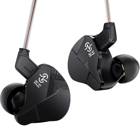 Yinyoo CCZ NC01 Gospel IEM In-Ear Monitors 10mm Dual Magnetic DD Earphones wired 2 Pin TFZ Gaming Earbuds with OFC Cable In-ear Headphones HiFi for audiophiles/Gamers
