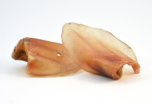 George & Bobs Rinderohren - 300g | wohlschmeckende Kalbsohren | ca. 20-30Stk. | Nur das Original