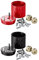 BestSaller SUPER SIX Würfelspiel Aluminum, Farbe:schwarz & rot