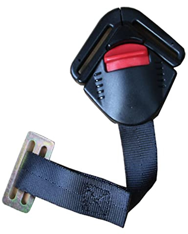 Peixiong Arnés universal para asiento infantil con hebilla de bloqueo fijo de 5 puntos, correa ajustable con hebilla de bloqueo para cochecito, silla alta, cochecito, cochecito de niño