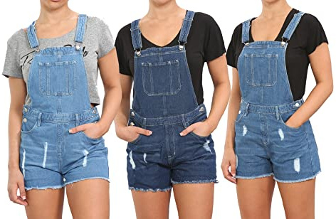 Mono de mezclilla para niñas y niños, talla 8 años a 14 años