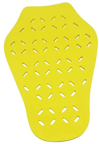 Ronyme Inserisci paraschiena protettivo per motociclisti, imbottitura posteriore per armatura traspirante, armatura per protezione da pattinaggio, M