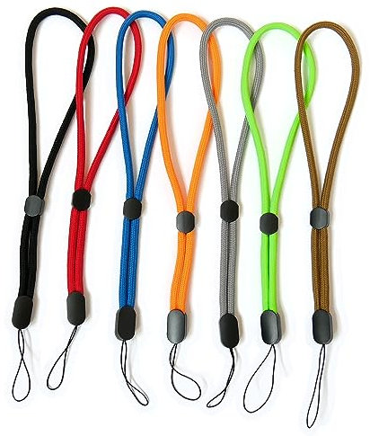 trage.band® kurzes verstellbares Handgelenk-Trageband, 7 Unifarben