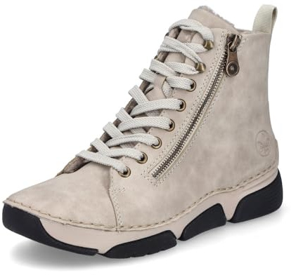 Rieker Botines clásicos de las mujeres 45920, Botines de mujer, Beige 60, 38 EU