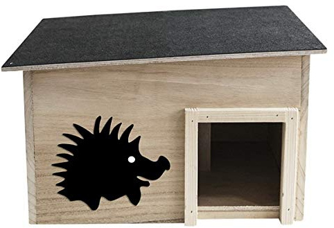 Hedgehog House Hôtel pour hérisson – Station de protection hivernale avec toit amovible
