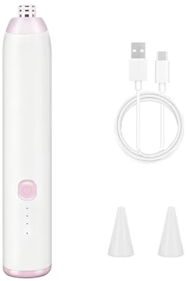 Padwa Lifestyle Lápiz eléctrico inalámbrico para estrás, recargable por USB, compacto y ligero para diseño de uñas y pintura de diamantes, ergonómico (rosa)