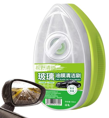 Fyrdyn Detergente per Pellicola del Parabrezza,150ml Cura Veicoli - Detergente per Pellicola del Vetro per Auto,Per Rivestimento Vernice e Escrementi di