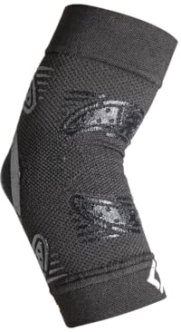 FLOKY Gomitiera Elbow Support, Supporto Biomeccanico per Gomito, Stabilizzatore Anti-infiammatorio con Bioceramica, XS/S-L/XL, Nero (Nero, M)