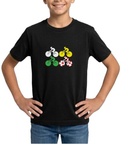 Vélos Colorés Maillots Design Original Cyclisme T Shirt Ado