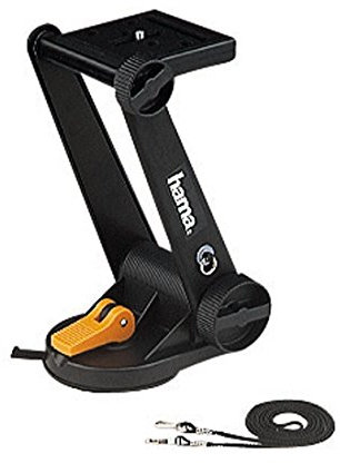 Hama Autostativ mit Spezialsaugnapf und Kameragewinde, Universal, Schwarz