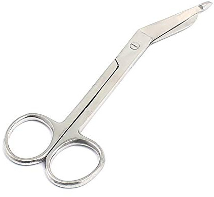 G.S Stainless Steel Lister Bandage Scissors 4.5 Economy Grade