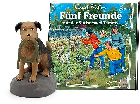 tonies Hörfigur für Toniebox, Fünf Freunde – Auf der Suche nach Timmy, Hörspiel für Kinder ab 5 Jahren, Spielzeit ca. 55 Minuten