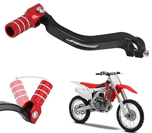 AnXin Pedale del cambio CNC per moto CRF250R 2010-2015, rosso