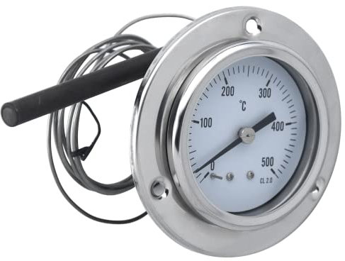 Aiyomi Thermomètre de four avec sondes en acier inoxydable 0-500 ° C