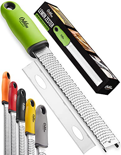 ORBLUE PRO - Grattugia per grattugia per grattugia per agrumi e formaggio, colore: Verde
