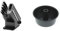 Ninja Foodi StaySharp Knife Block with Integrated Sharpener, 5-Piece Knife Set includes Chef Knife & Non-Stick Tube Pan [4384J300EUUK] Official Accessory Compatible with Ninja Foodi Multi-Cookers