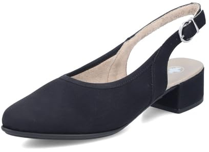 Rieker 47060 Women's Low-Top Trainers, Black 00, 6.5 UK