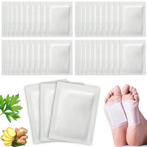 AWAVM Detox Foot Patches 30 confezioni (3 x 10) – Cuscinetti per piedi dimagranti per rimuovere le tossine, migliorare la circolazione e ridurre il gonfiore, formula a base di erbe 100% naturale