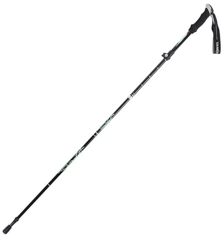 Pole da trekking multifunzionale, leggero palo da trekking pieghevole multifunzionale a 5 sezioni facile da trasportare, adatto per escursioni all'aperto, facile da mettere in borsa