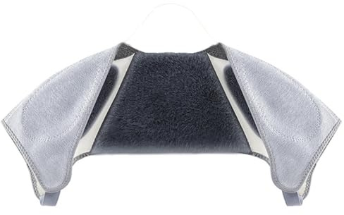 YJZQ Châle Chaud Protège épaule Cape Sous Manteau Mini Veste pour Bureau Épaulière Chauffe-épaules en Velours pour Personnes âgées Homme femme enceinte