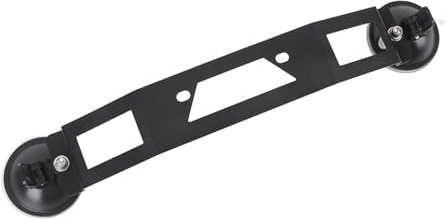 Sxhlseller Kit de Instalación de Ventosa para Vehículos Utilitarios Construcción Robusta para Vehículos Recreativos, Sedán y SUV Hierro Negro