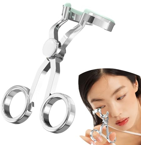 Outil portable pour lentilles de contact, kit applicateur d'ouverture de paupière, aide au port compacte avec prise douce, accessoire hygiénique en silicone pour les yeux, étui de voyage avec housse d