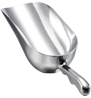 Paletta per il ghiaccio Paletta for ghiaccio in lega di alluminio, for chicchi caffè, paletta for, raschietto for(170ml)