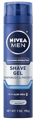 Nivea For Men Skin Essentials Shaving Gel idratante 198 g (schiume e gel da barba)