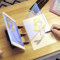 Planche à Dessin Optique, Portable Projecteur Dessin Enfant Esquisse Lentille Croquis Magicien Bloc de Copie Projecteur Peinture Planche à Copie pour Enfants Peinture 20 * 13.5CM
