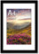 wyewye Cornice legno A4, Cornici Foto A4 Nera, 21 x 29,7 cm, con Staffa e Vetro acrilico, adatto per il montaggio a parete, da tavolo e puzzle