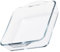 WATIIFUFU Plat à Four Verre Transparent Avec Poignées Doubles Pour Cuisson Service Résistant Aux Hautes Températures Parfait Pour Plats Cuisinés s Occasions Spéciales