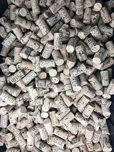 Crafting Wine Corks, All Natural & Same Size With Printed Marked, Craft Grade Meant for Arts, Crafts, Decor. No Agglomerated or Synthetic. Not For Bottling. (250)