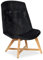 OUTLIV. Clovelly Loungesessel, Gartenstuhl in Teak/Geflecht, 65x90x107 cm, gemütlicher Stuhl für Ihren Outdoorbereich