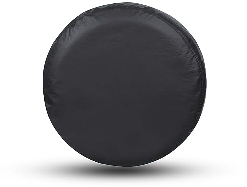 Haishine 33 inch Housse de Pneu de Secours Couverture Roue pour Jeeps, Remorques, Véhicules Récréatifs, SUV, Camions（pour Diamètre 30 inch - 33 inch）