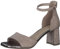 MARCO TOZZI Damen Sandalen mit Absatz mit Verstellbarem Riemen Glitzer, Metallisch (Rose Metallic), 36 EU